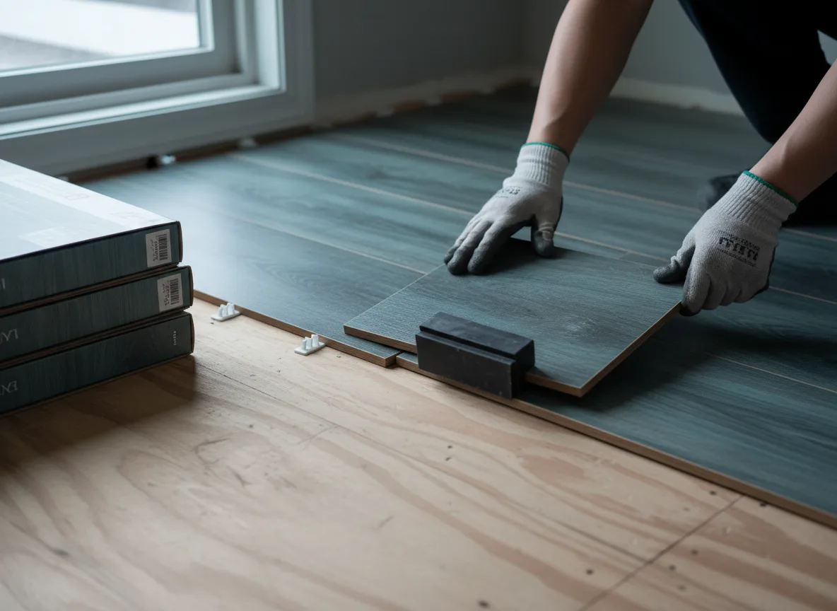 Luxury Vinyl Plank Installation company in Sainte Marie, IL
